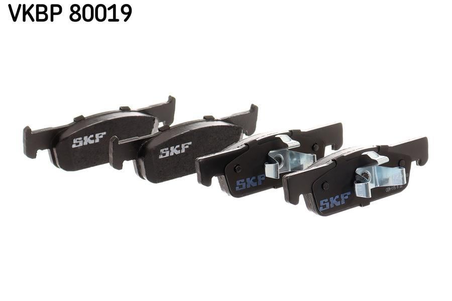 Jeu de 4 plaquettes de frein SKF ref. VKBP 80019